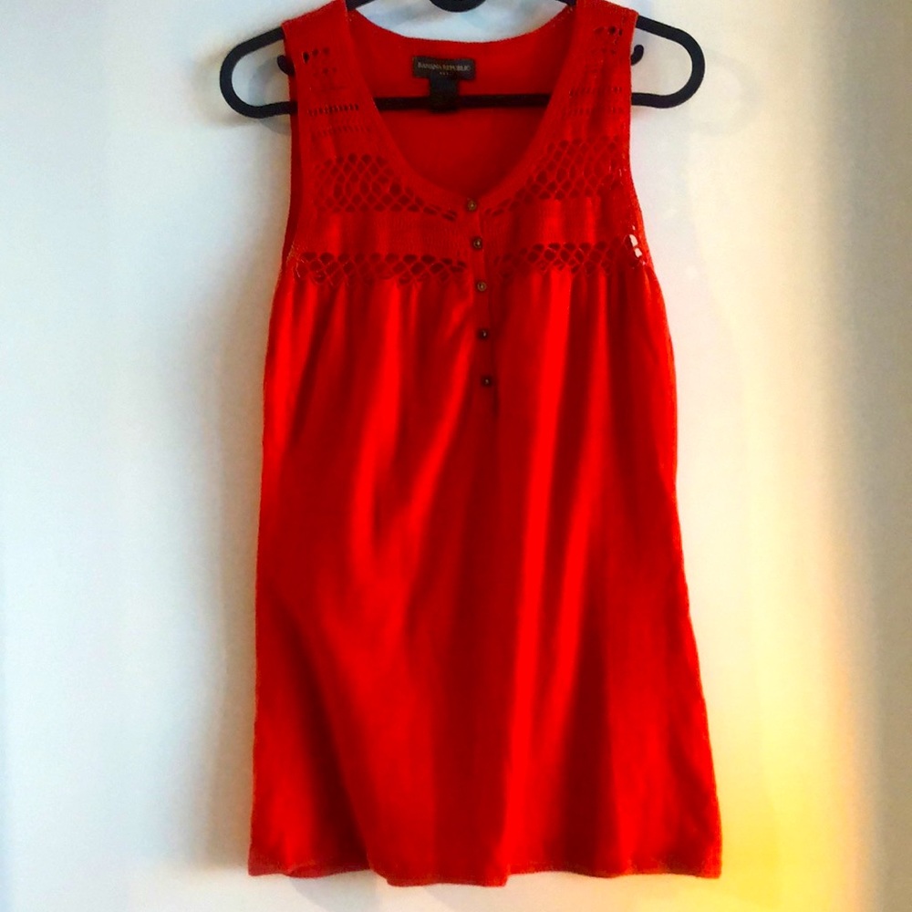 Banana Republic Factory Macrame Tank (Size XS)